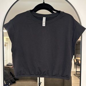 Alo Yoga Cinch Waist Crop Top